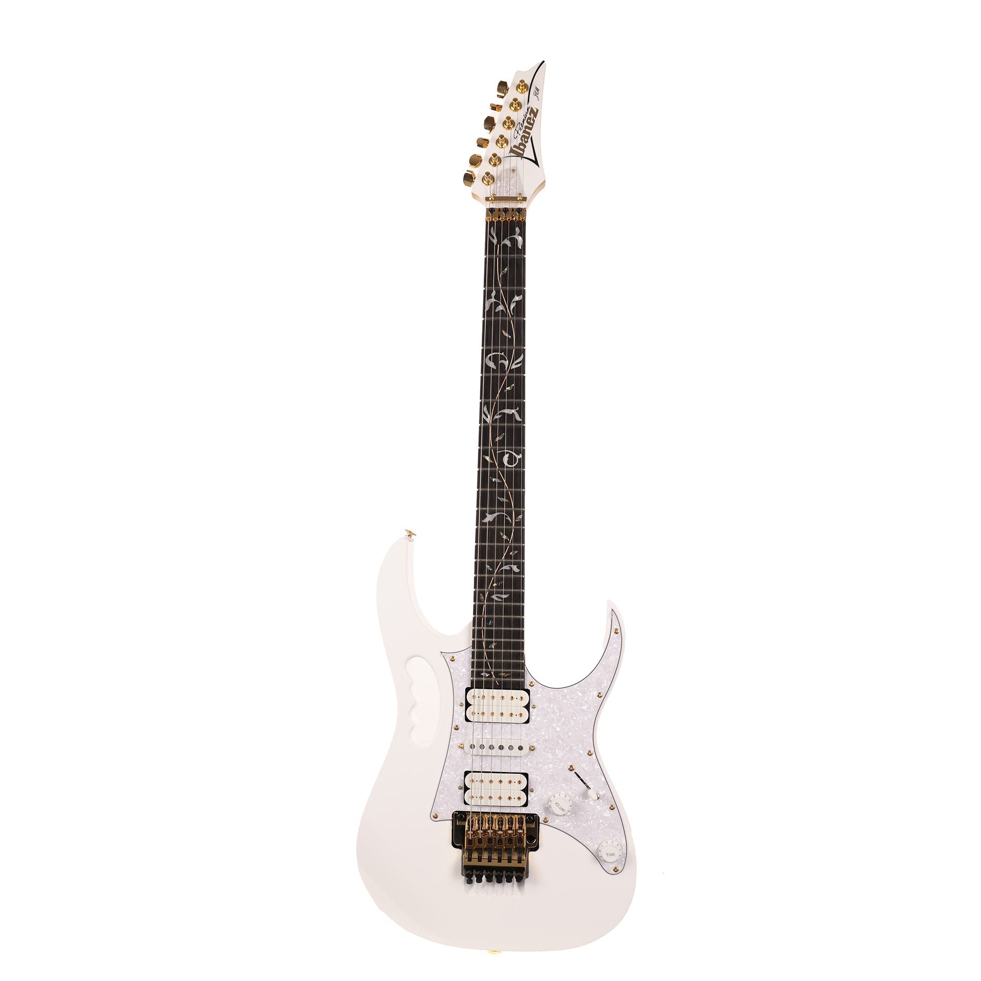 Ibanez JEM7VP Steve Vai Signature White 2025 | The Music Zoo