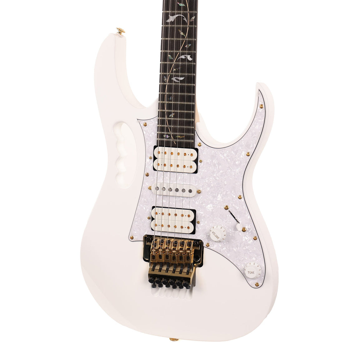 Ibanez JEM7VP Steve Vai Signature White 2025 | The Music Zoo