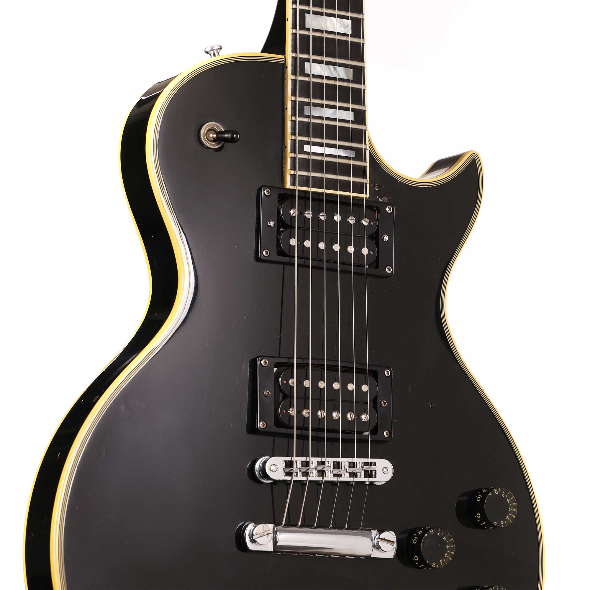 1980 Gibson Les Paul Custom Ebony | The Music Zoo