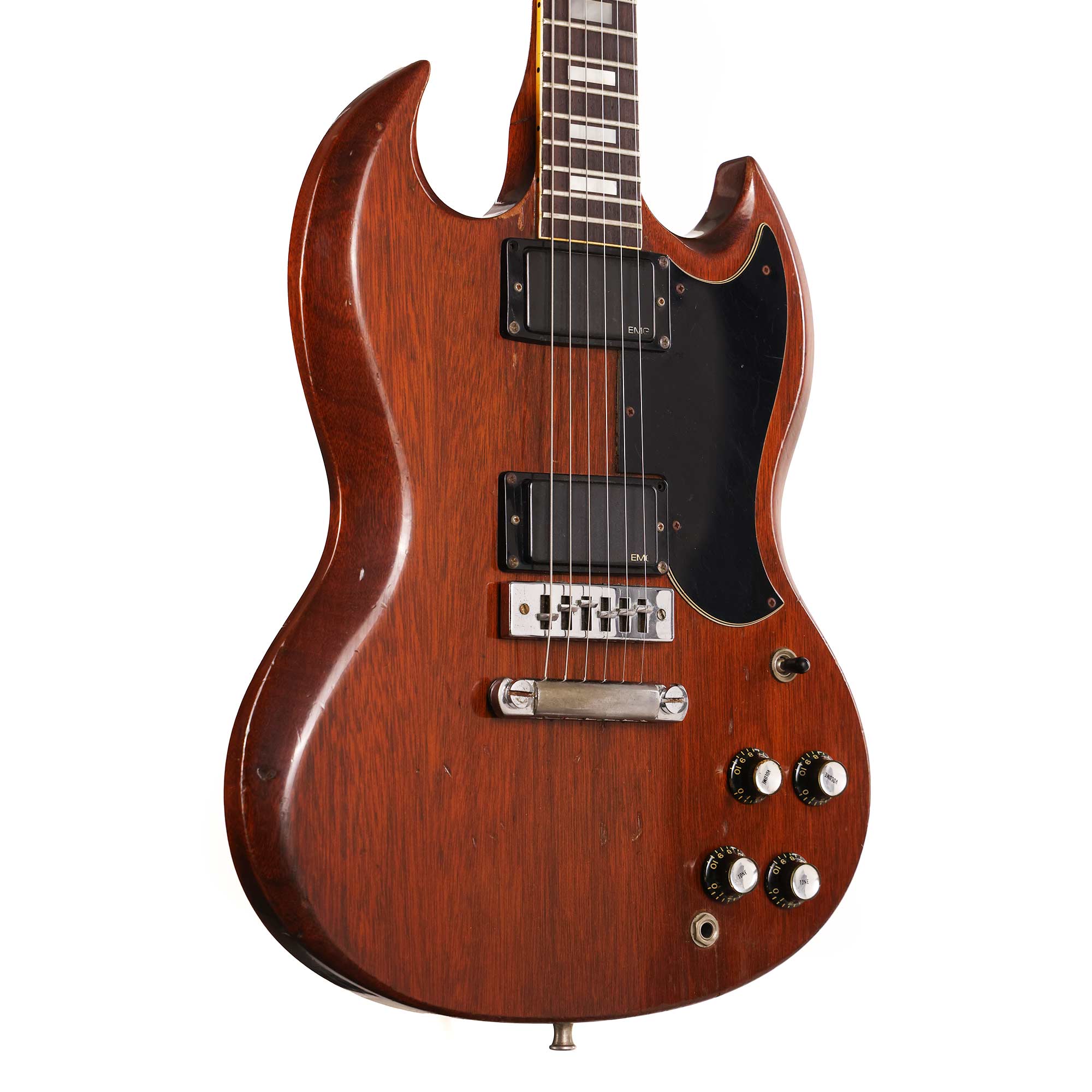 1978 Gibson SG Walnut with EMG Pickups | The Music Zoo