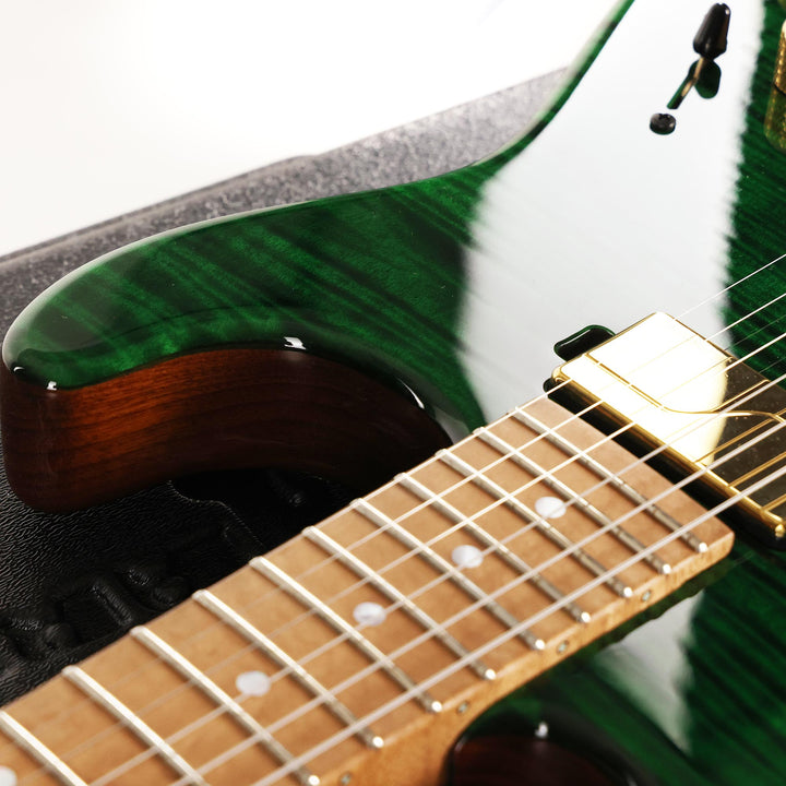 Charvel Custom Shop San Dimas 2H FR Roasted Transparent Green 2026