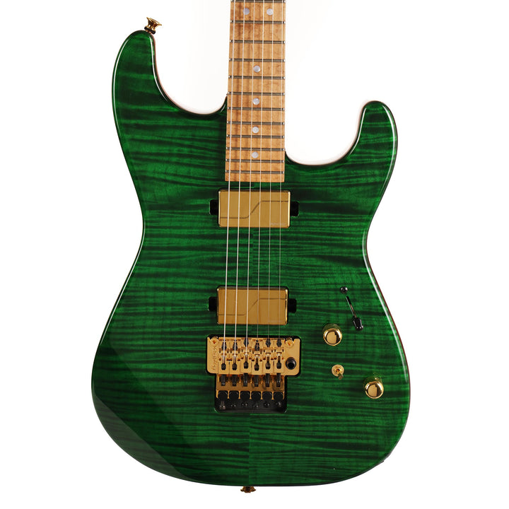 Charvel Custom Shop San Dimas 2H FR Roasted Transparent Green 2026