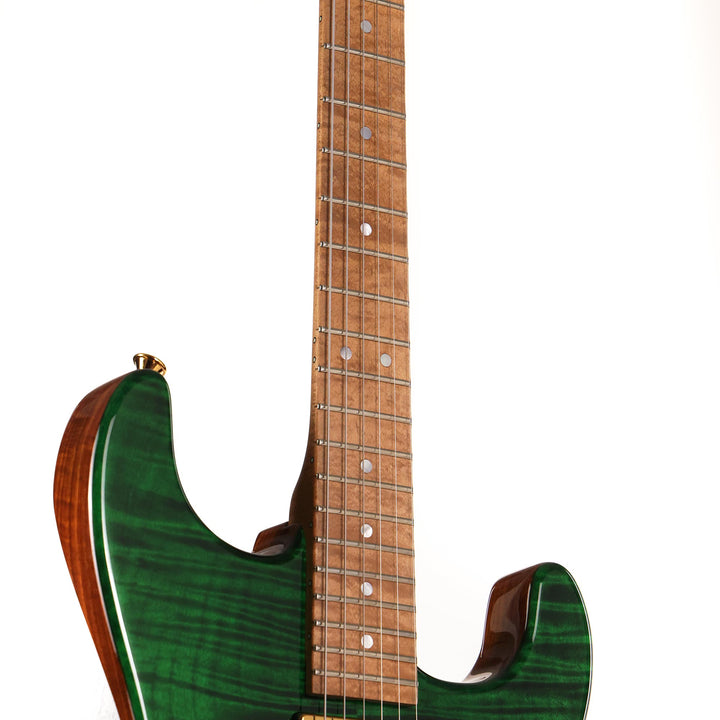 Charvel Custom Shop San Dimas 2H FR Roasted Transparent Green 2026