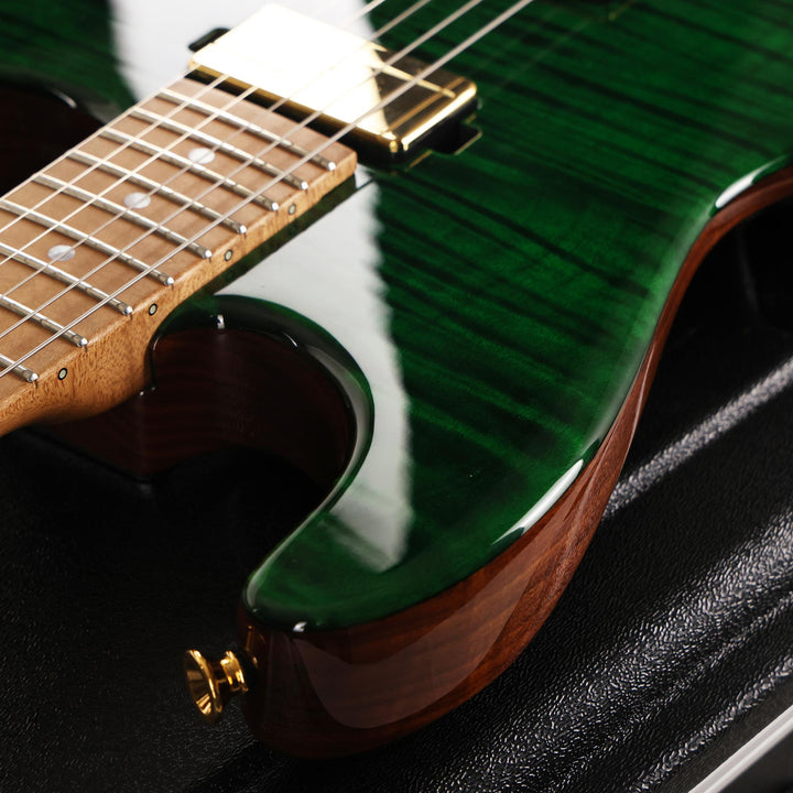 Charvel Custom Shop San Dimas 2H FR Roasted Transparent Green 2026