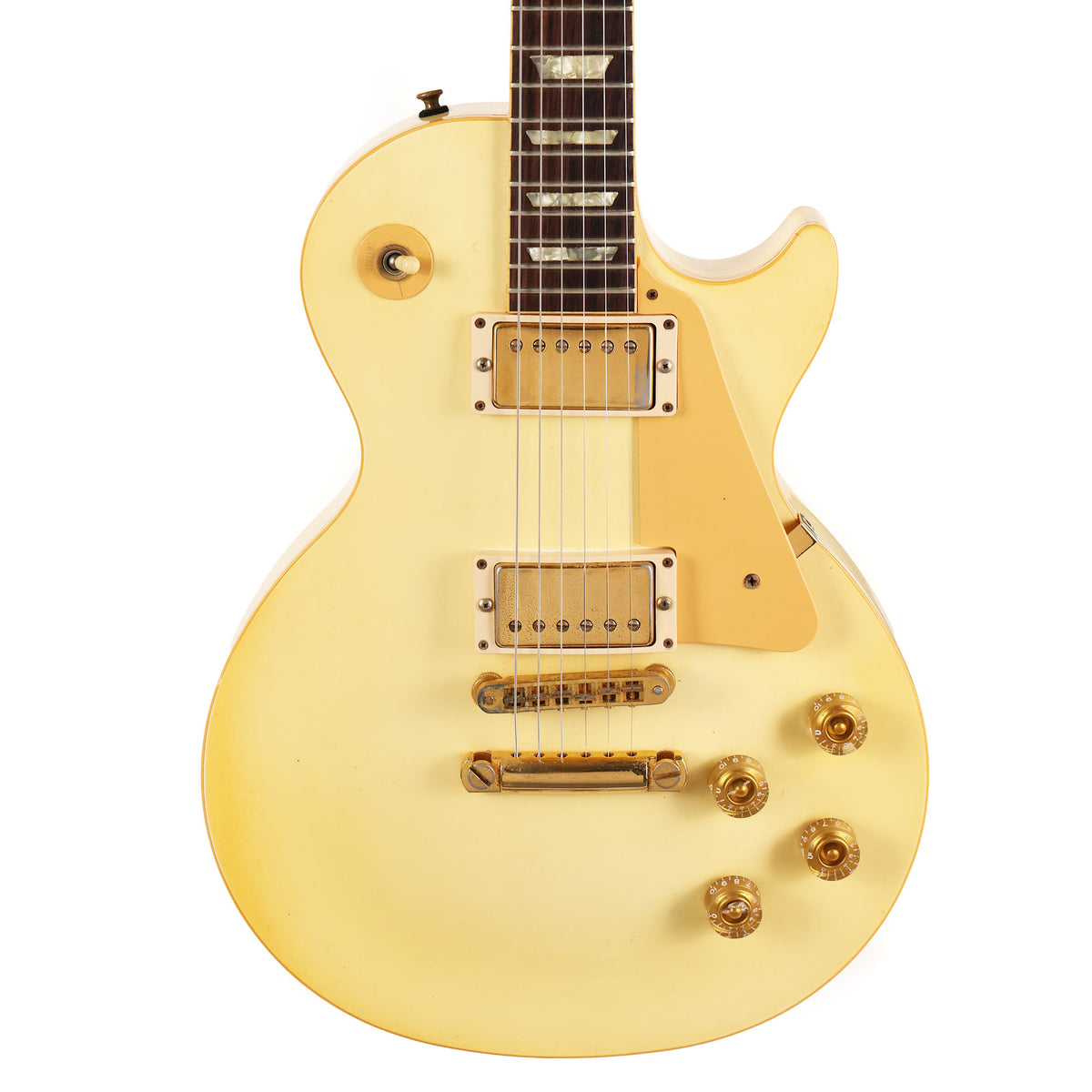 1989 Gibson Les Paul Standard Alpine White with Gold Harware — 2