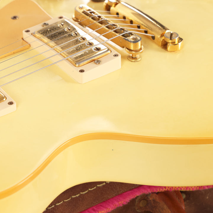 1989 Gibson Les Paul Standard Alpine White with Gold Harware