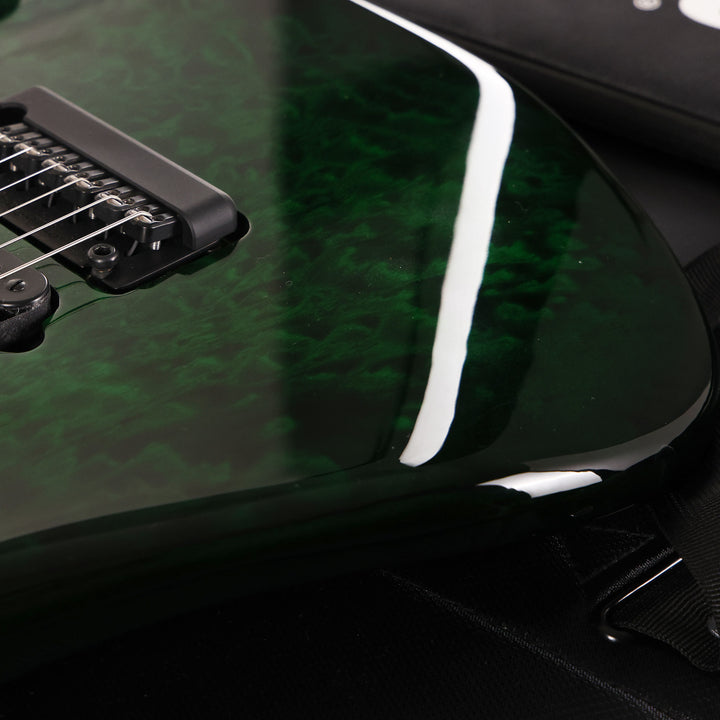 Music Man John Petrucci JP15 Green Tiger Quilt Top 2025