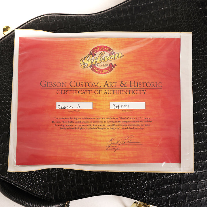 Gibson Custom Shop Johnny A. Signature Sunset Glow 2005