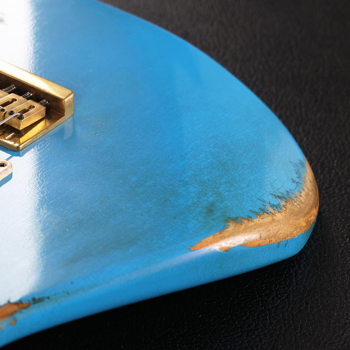 Charvel Custom Shop San Dimas Hardtail Guitar Nitro Aged Robins Egg Blue