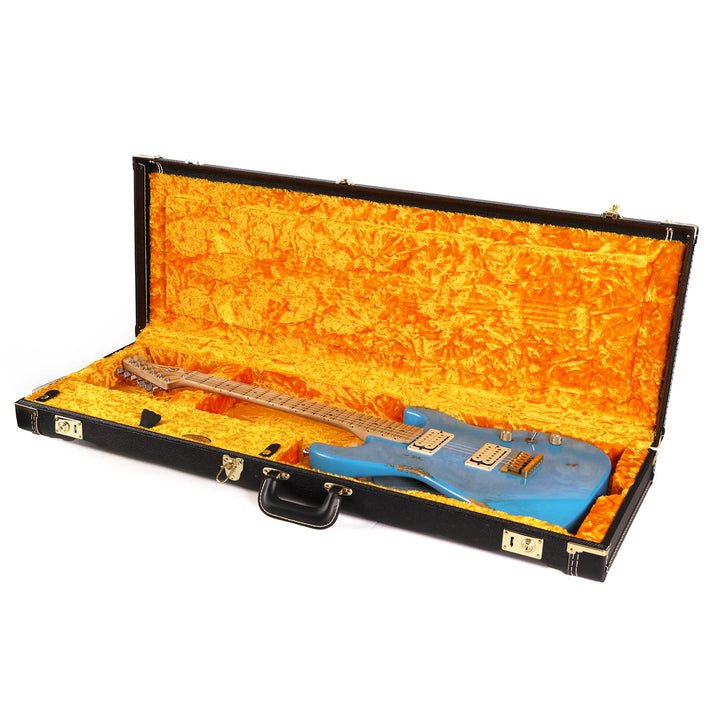 Charvel Custom Shop San Dimas Hardtail Guitar Nitro Aged Robins Egg Blue