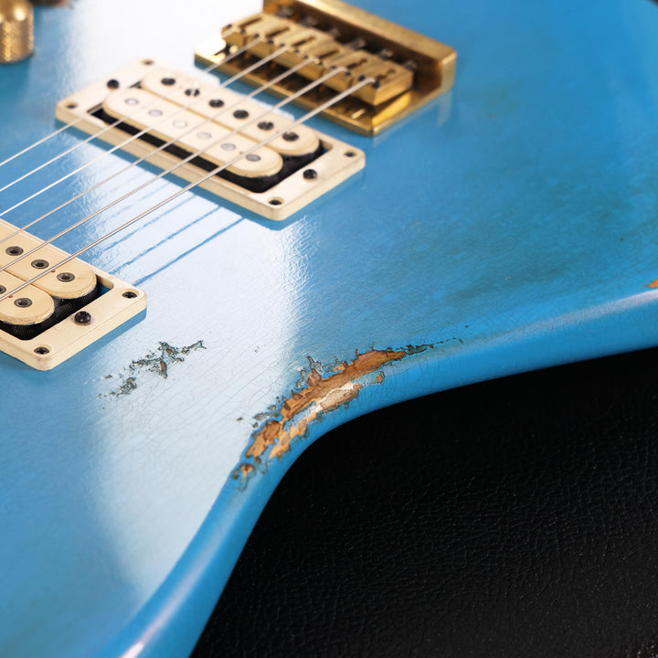 Charvel Custom Shop San Dimas Hardtail Guitar Nitro Aged Robins Egg Blue