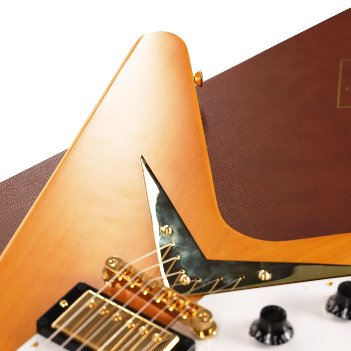Epiphone Inspired By Gibson Custom Shop 1958 Korina Flying V Left-Handed 2022