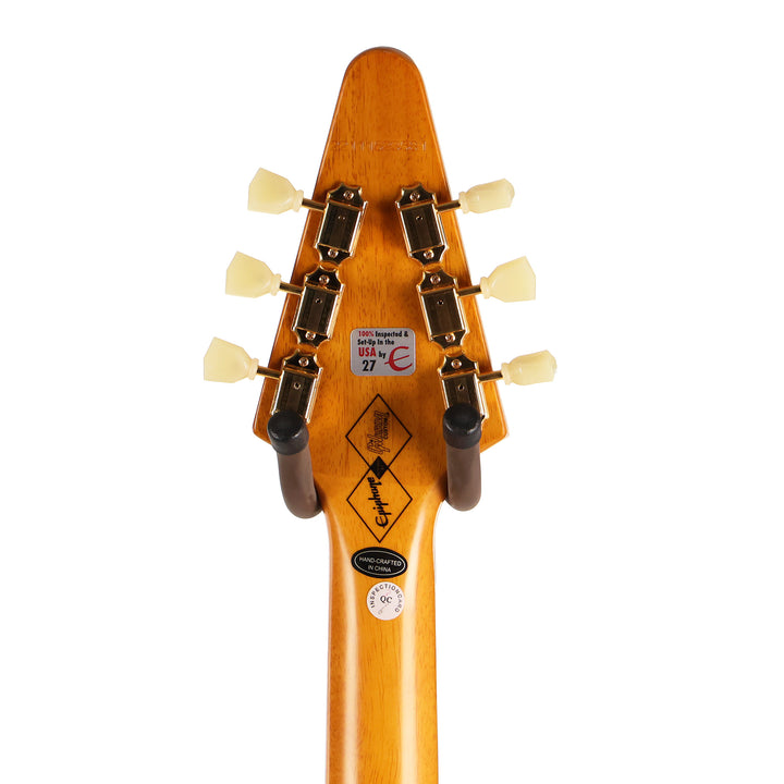 Epiphone Inspired By Gibson Custom Shop 1958 Korina Flying V Left-Handed 2022