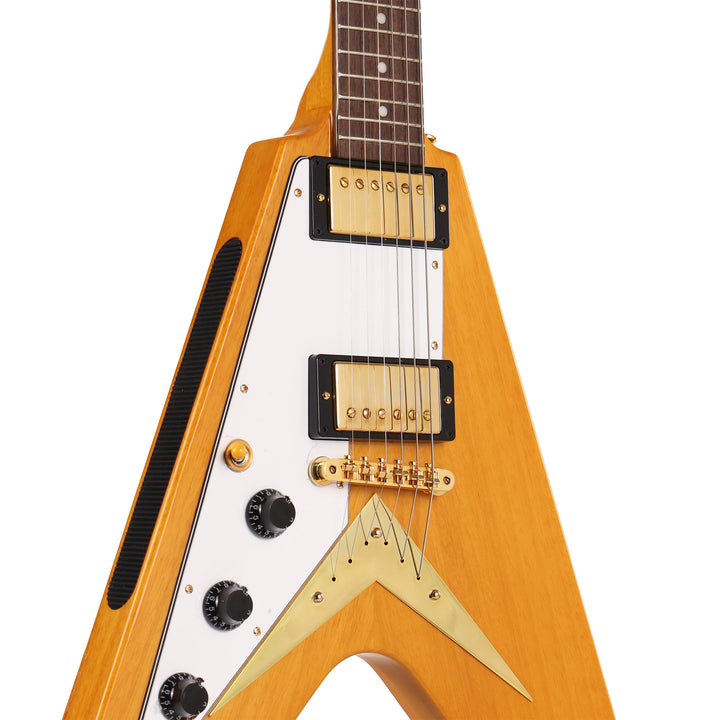 Epiphone Inspired By Gibson Custom Shop 1958 Korina Flying V Left-Handed 2022