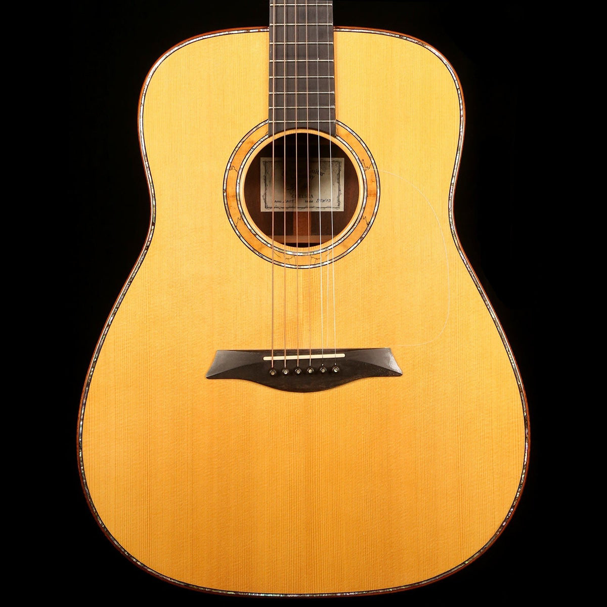 De Jonge DDN03 Dreadnought Acoustic Natural 2004 — 1