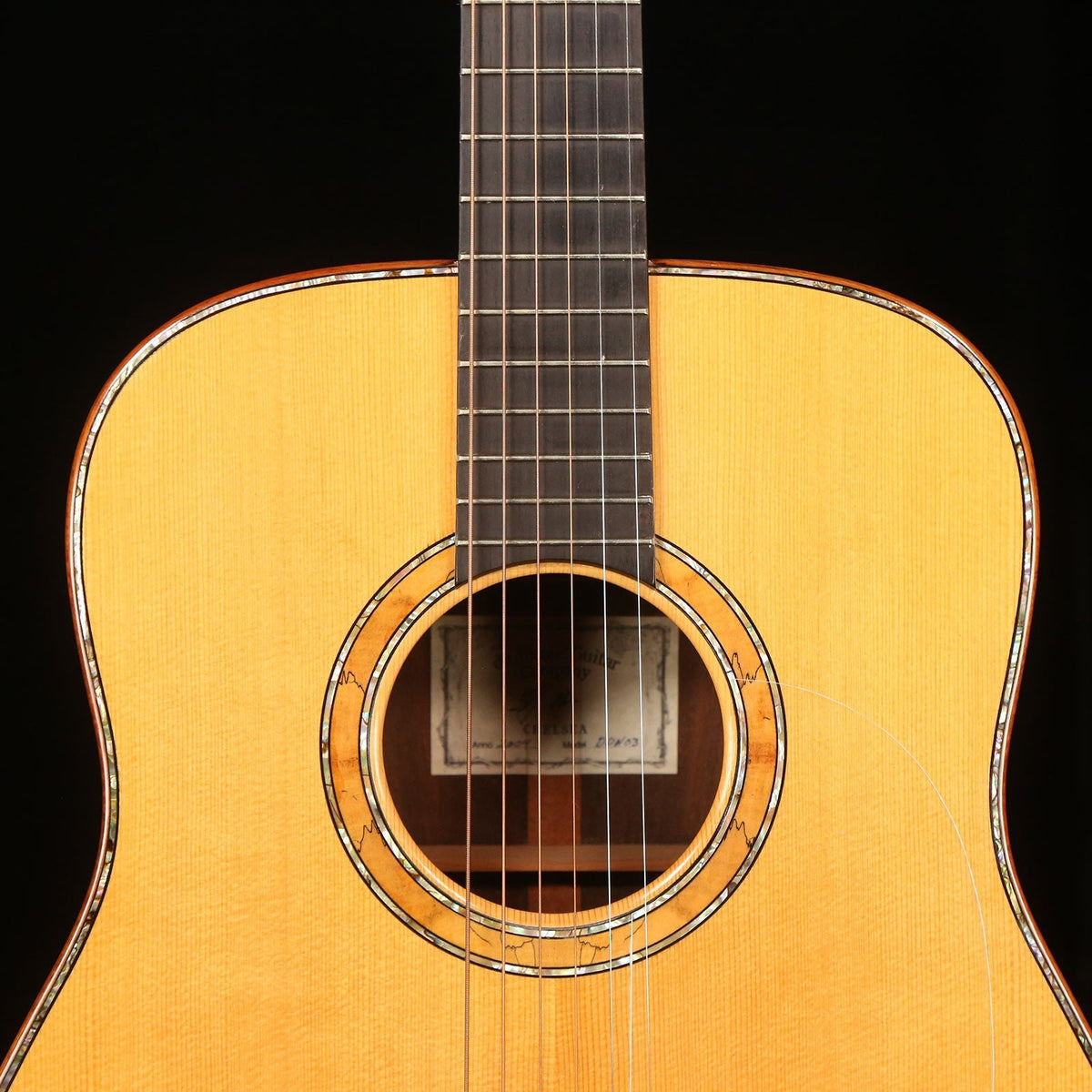 De Jonge DDN03 Dreadnought Acoustic Natural 2004 — 7
