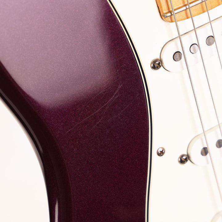 1999 Fender American Standard Stratocaster Purple Plum Metallic