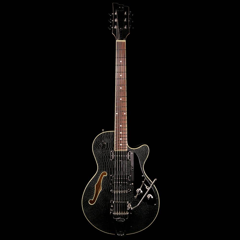 Duesenberg Starplayer TV Outlaw Black Alligator Tolex 2018 — 2