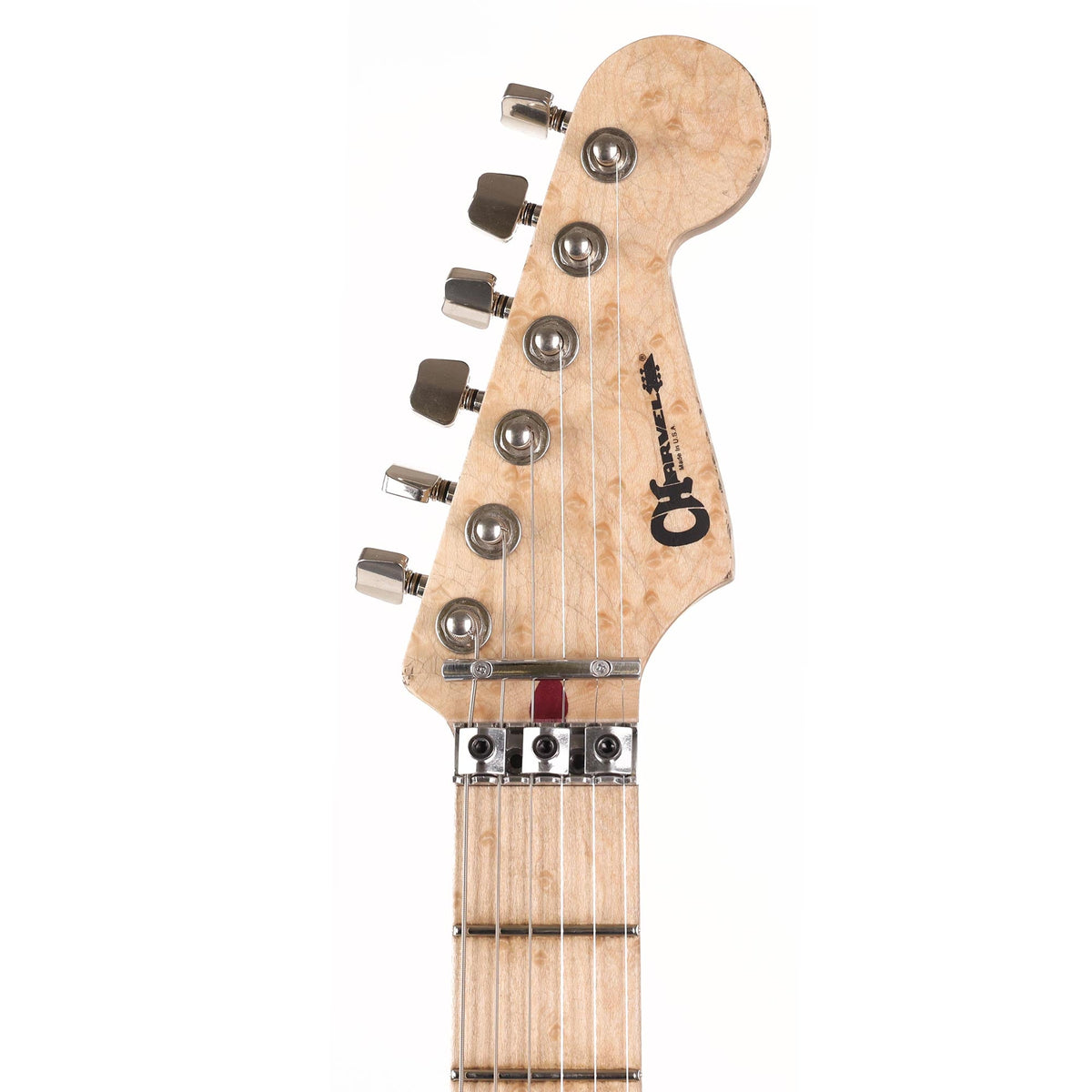 Charvel Custom Shop San Dimas Nitro Aged Daphne Blue Heavy Relic — 4