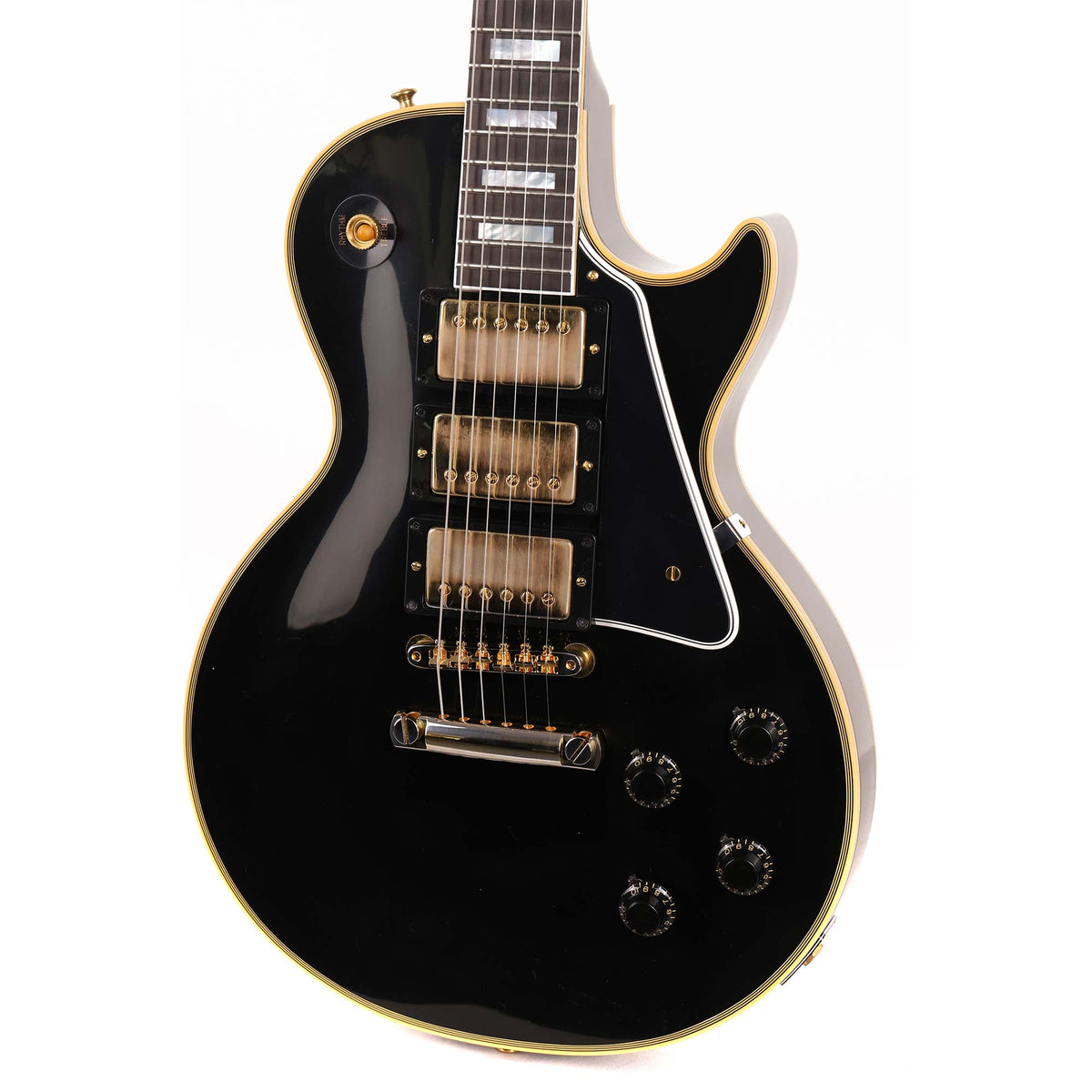 Gibson Custom Shop 1957 Les Paul Custom Reissue 3-Pickup Ebony VOS 2024 — 5