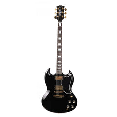 Gibson Custom Shop SG Custom Ebony | The Music Zoo