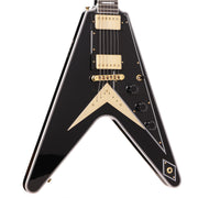 Gibson Custom Shop Flying V Custom Ebony Gloss