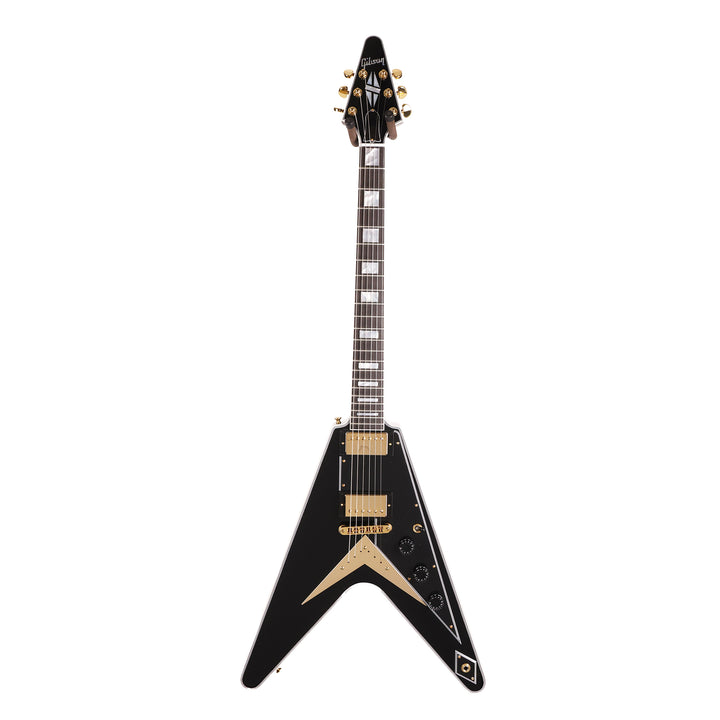 Gibson Custom Shop Flying V Custom Ebony Gloss