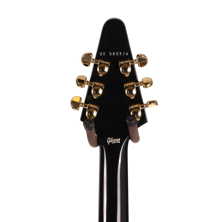 Gibson Custom Shop Flying V Custom Ebony Gloss