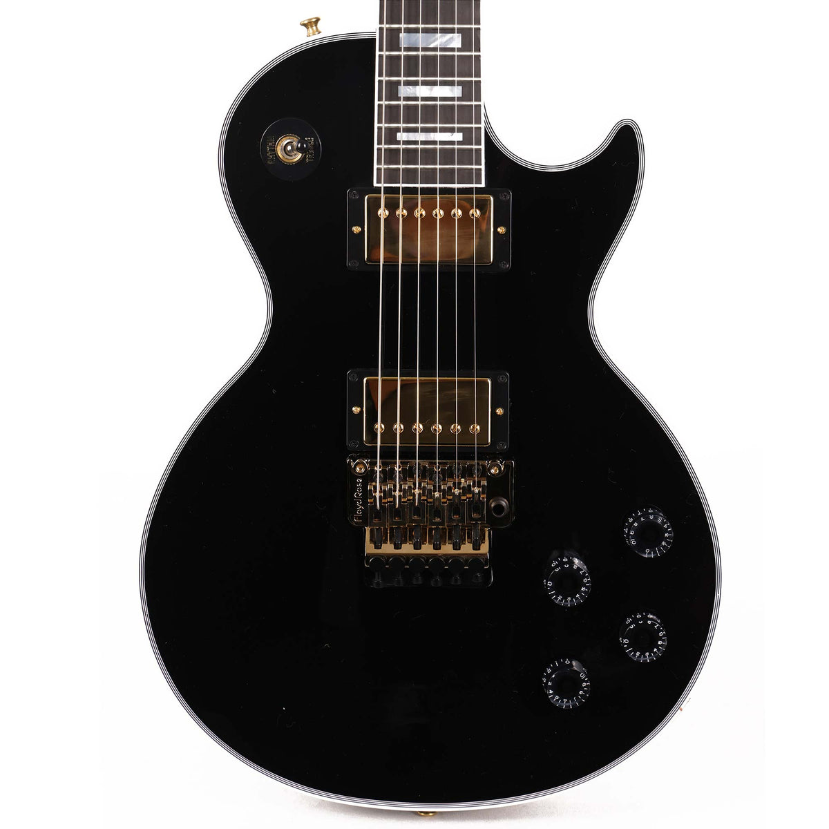 Gibson Custom Shop Les Paul Axcess Custom Gloss Ebony — 1
