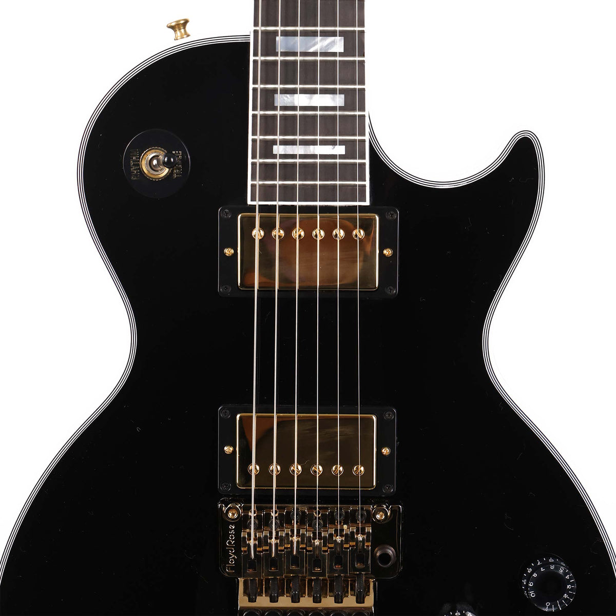 Gibson Custom Shop Les Paul Axcess Custom Gloss Ebony — 4
