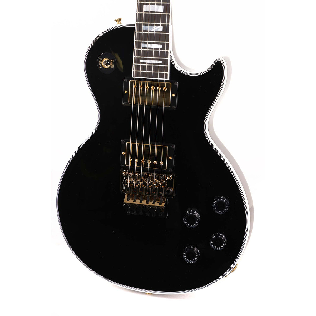 Gibson Custom Shop Les Paul Axcess Custom Gloss Ebony — 5