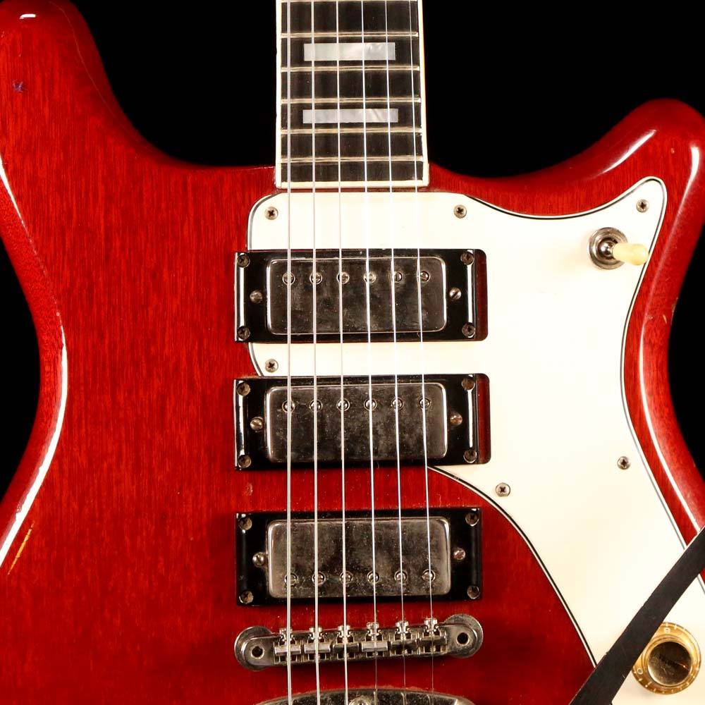 Epiphone Crestwood Deluxe Cherry 1964 — 7