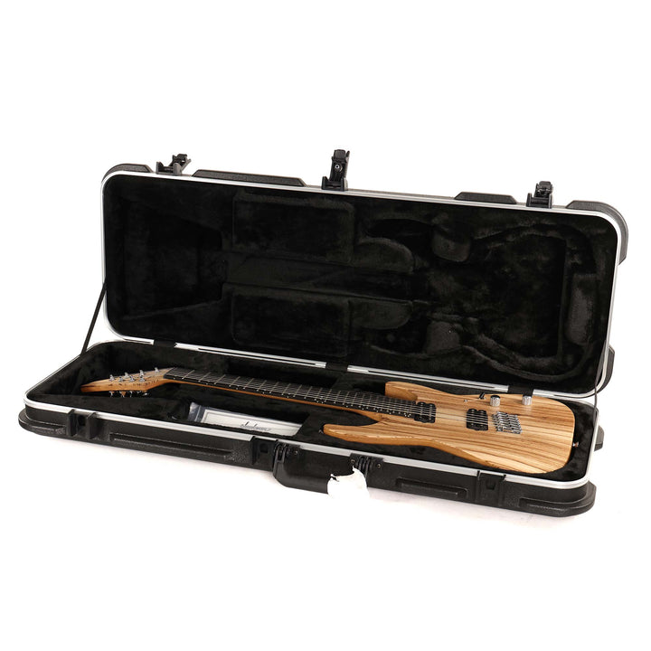 Jackson Custom Shop Dinky 7 Multiscale Zebrawood Masterbuilt by Metal Joe Williams