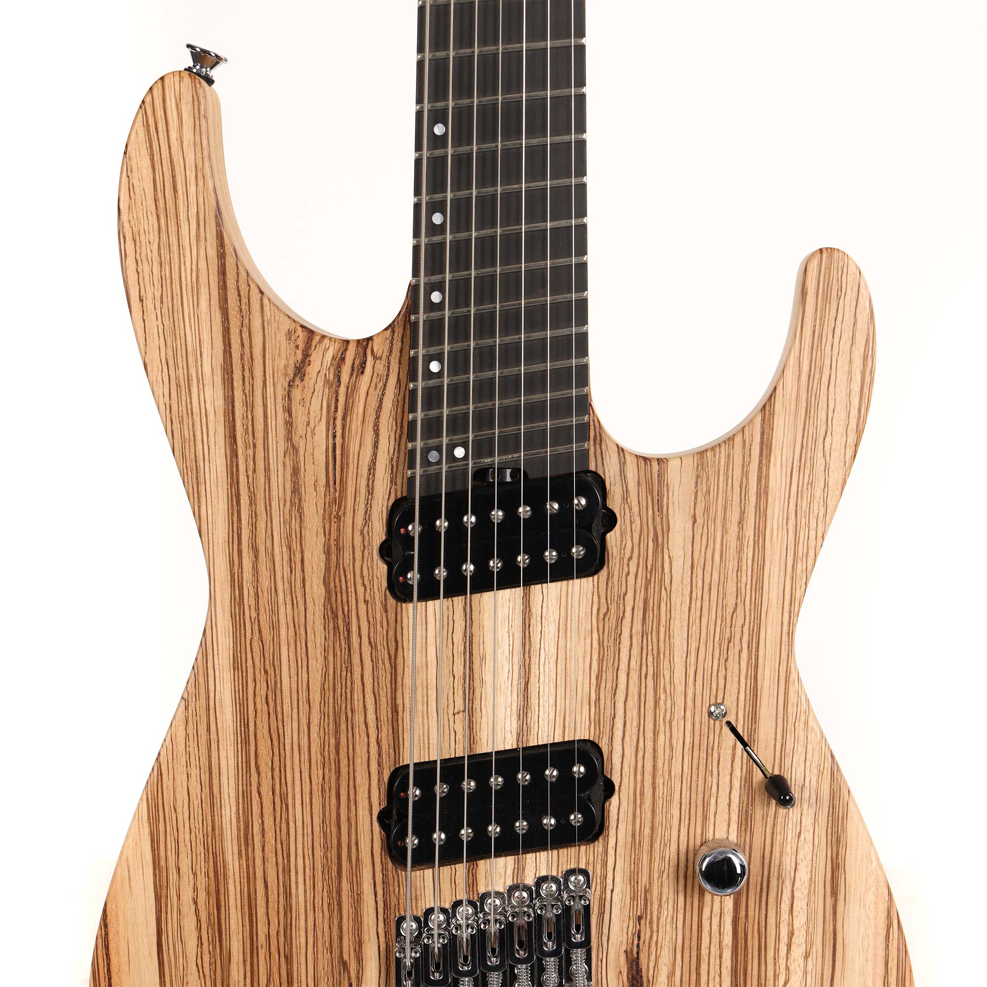 Jackson Custom Shop Dinky 7 Multiscale Zebrawood Masterbuilt by
