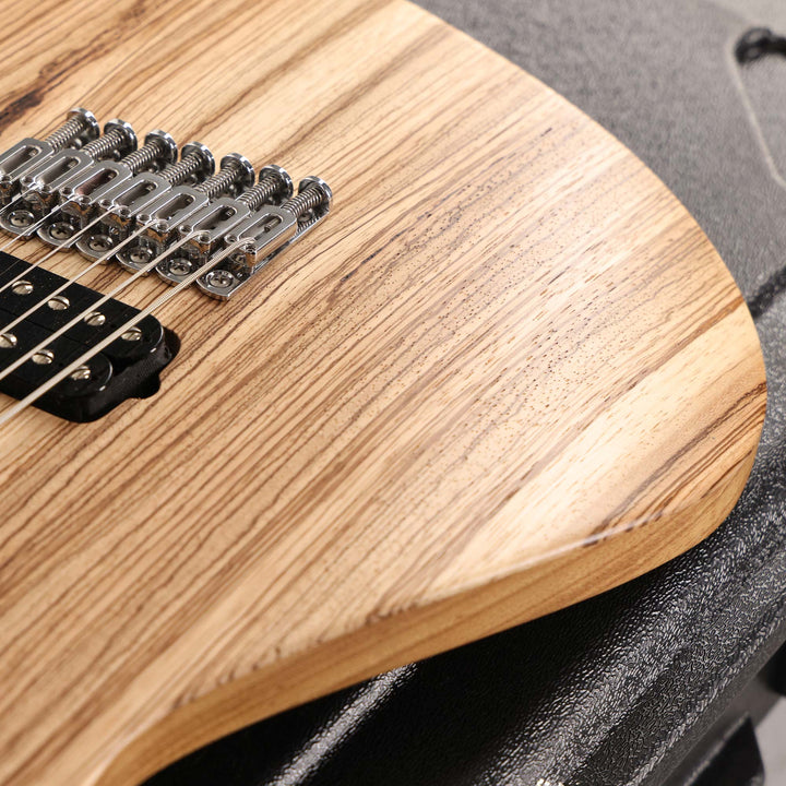 Jackson Custom Shop Dinky 7 Multiscale Zebrawood Masterbuilt by Metal Joe Williams