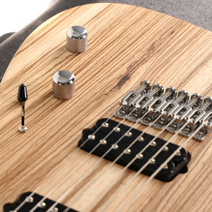 Jackson Custom Shop Dinky 7 Multiscale Zebrawood Masterbuilt by Metal Joe Williams