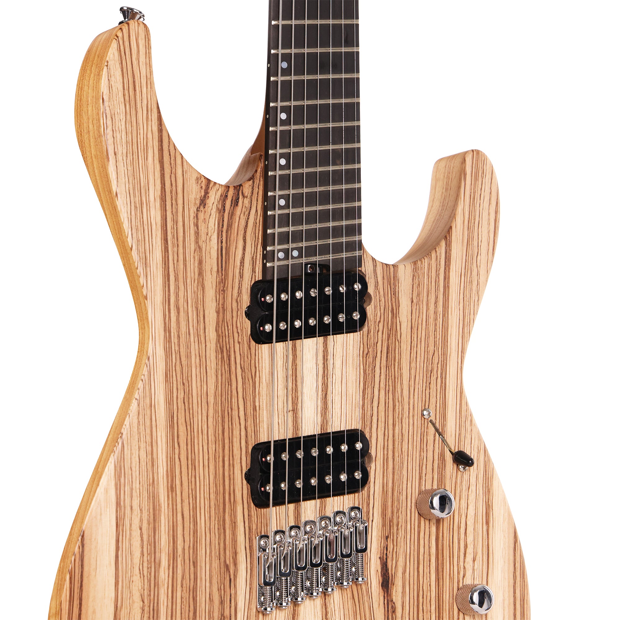 Y-man Guitar WorkShop Dinky Type エレキギター Jackson Custom Shop Dinky 7 Multiscale Zebrawood Masterbuilt by