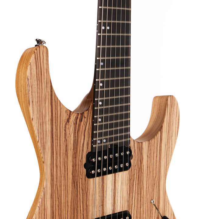 Jackson Custom Shop Dinky 7 Multiscale Zebrawood Masterbuilt by Metal Joe Williams