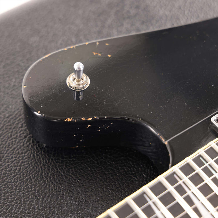 Jackson Custom Shop F-Bird 2H Relic Black Masterbuilt Joe Williams