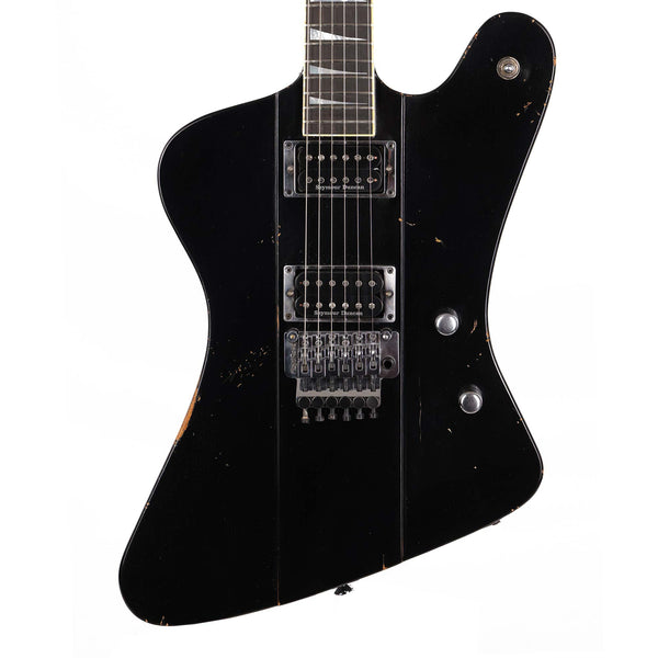 Jackson Custom Shop F-Bird 2H Relic Black Masterbuilt Joe Williams