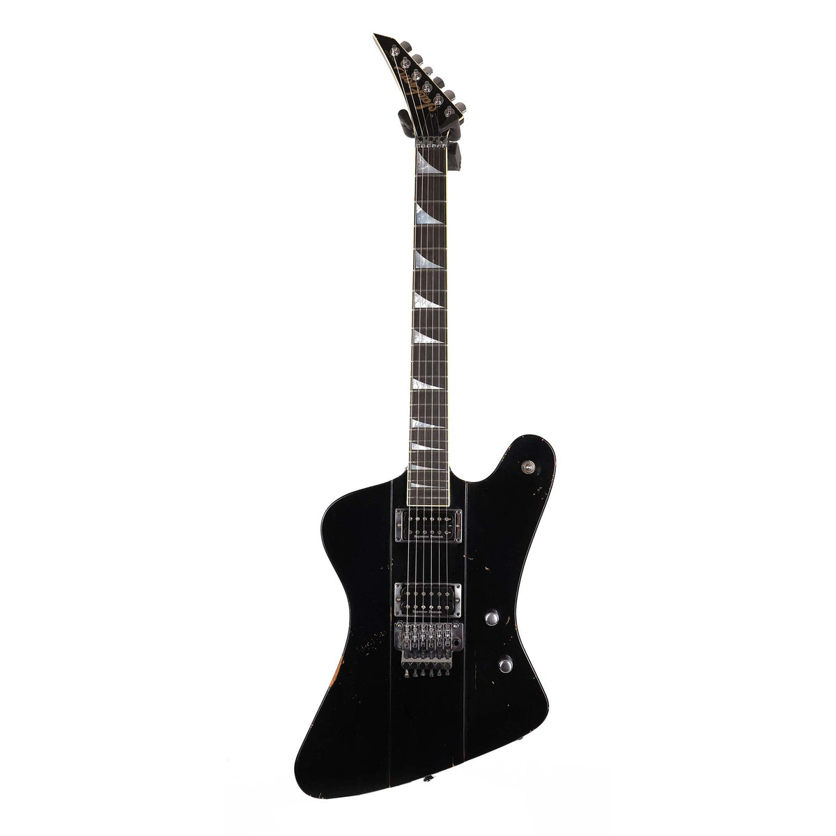 Jackson Custom Shop F-Bird 2H Relic Black Masterbuilt Joe Williams — 2