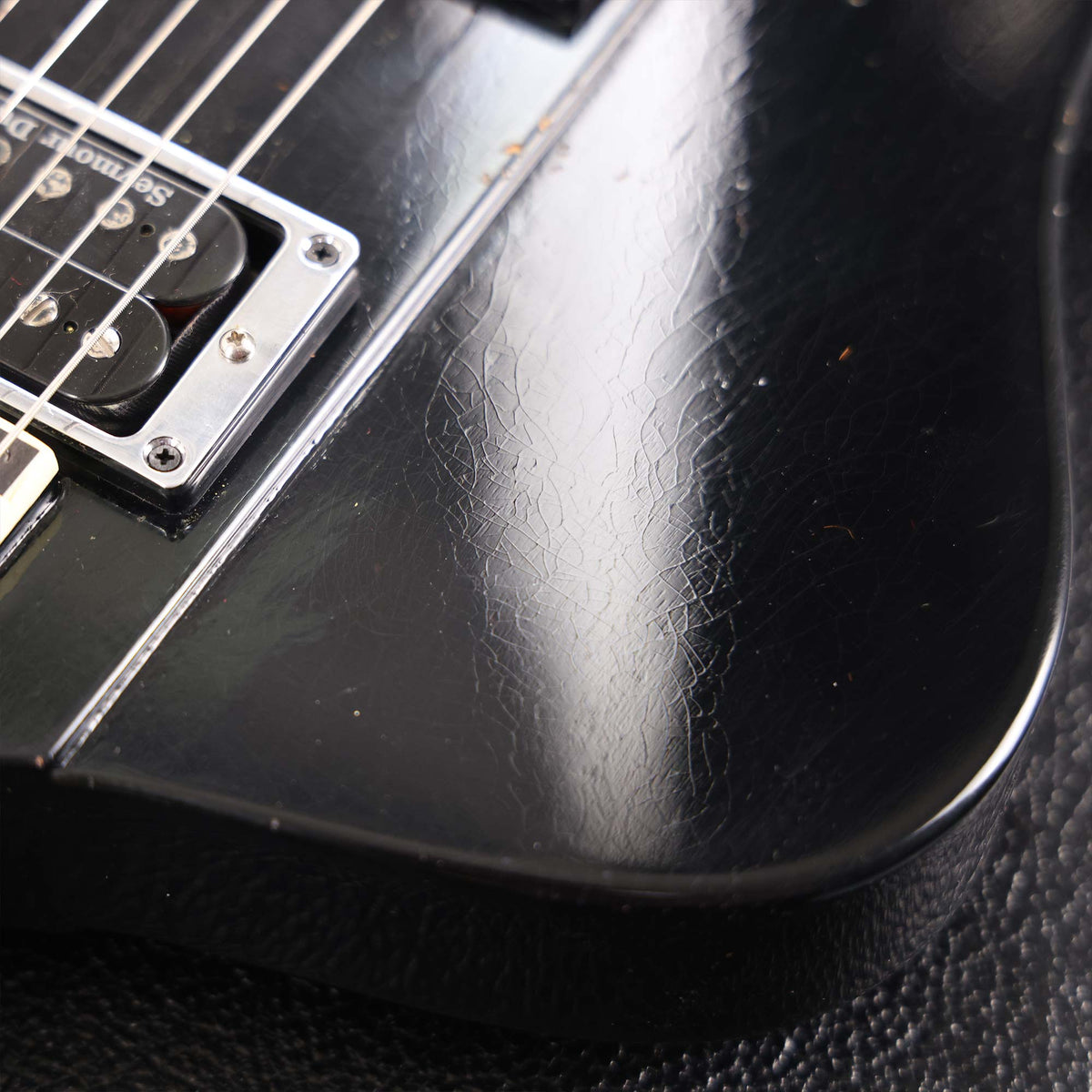 Jackson Custom Shop F-Bird 2H Relic Black Masterbuilt Joe Williams — 6