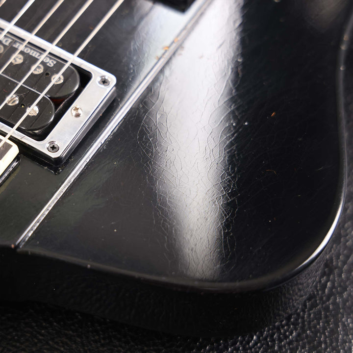 Jackson Custom Shop F-Bird 2H Relic Black Masterbuilt Joe Williams