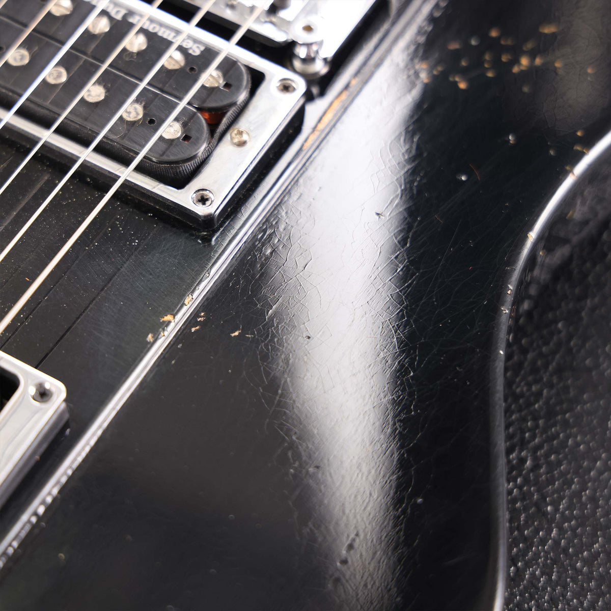 Jackson Custom Shop F-Bird 2H Relic Black Masterbuilt Joe Williams — 7
