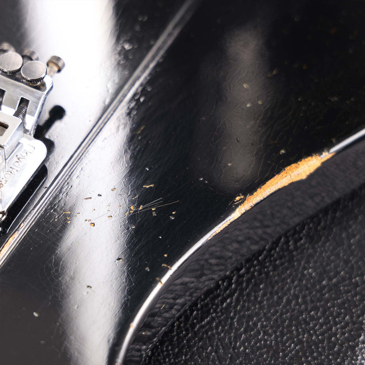 Jackson Custom Shop F-Bird 2H Relic Black Masterbuilt Joe Williams