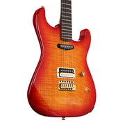 Charvel Custom Shop San Dimas HS Solid Flame Maple Body NOS Cherry Sunburst Masterbuilt Big Rob