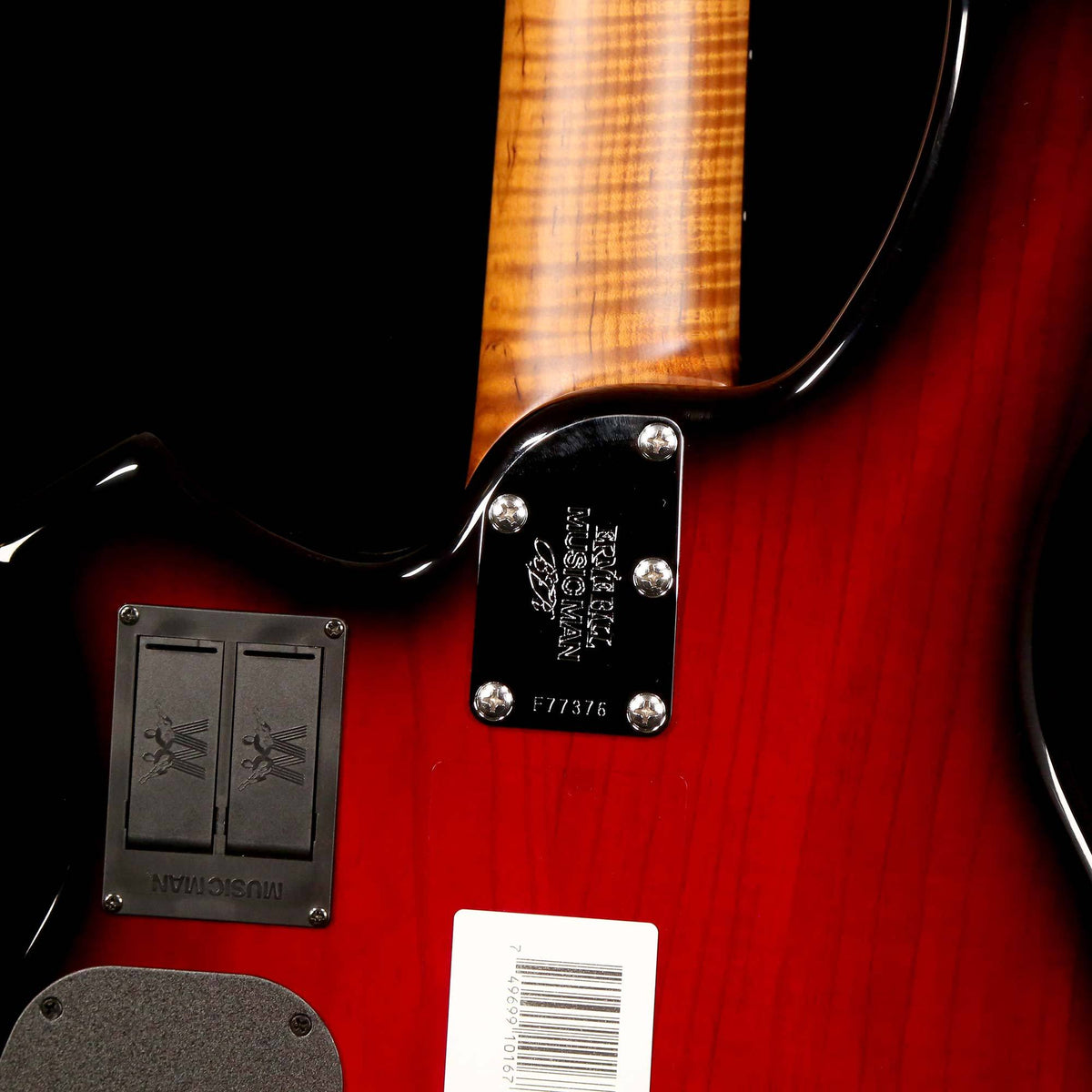 Ernie Ball Music Man BFR Bongo Bass 5-String Wild Cherry Burst — 8