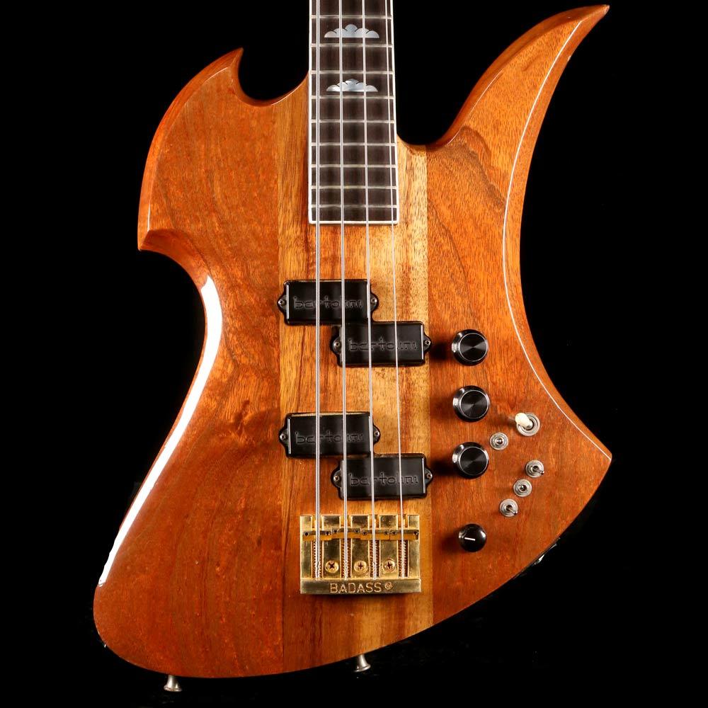 B.C. Rich Mockingbird Supreme Koa Bass Natural 1986 — 1