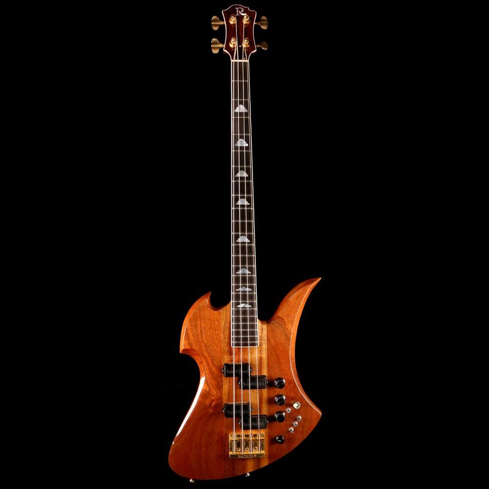 B.C. Rich Mockingbird Supreme Koa Bass Natural 1986 — 2