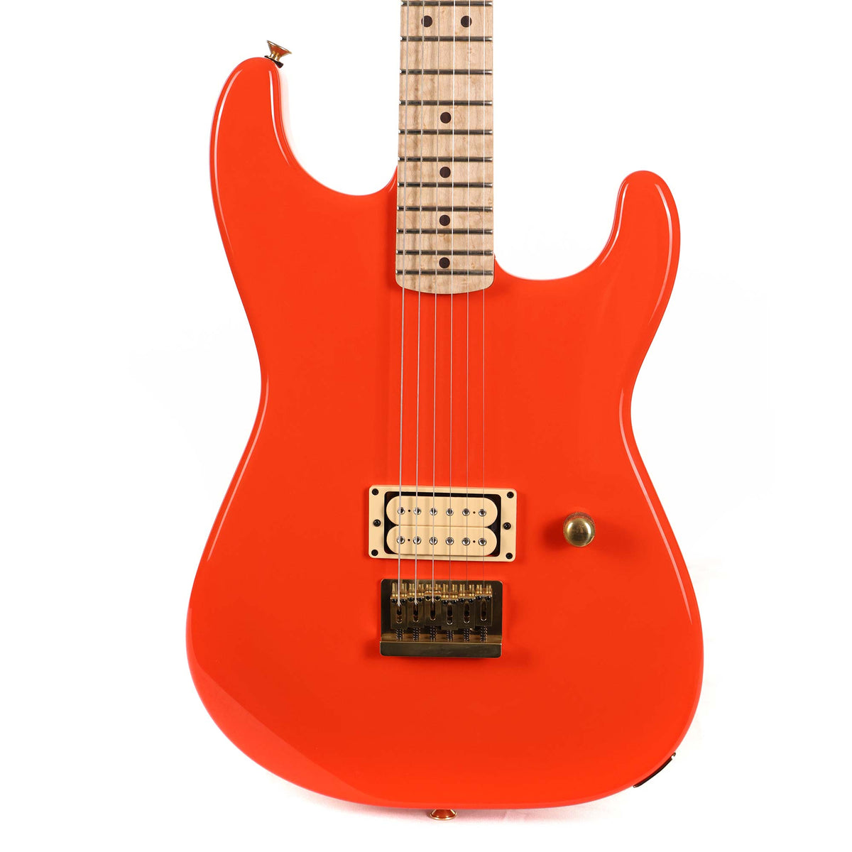 Charvel Custom Shop San Dimas Hardtail Grabber Orange — 1